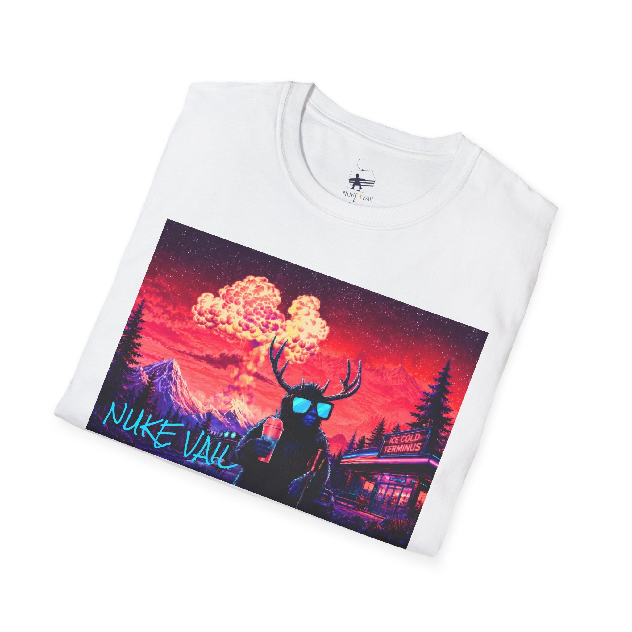 NUKE VAIL - RETRO GRAPHIC TEE - SLURPEE