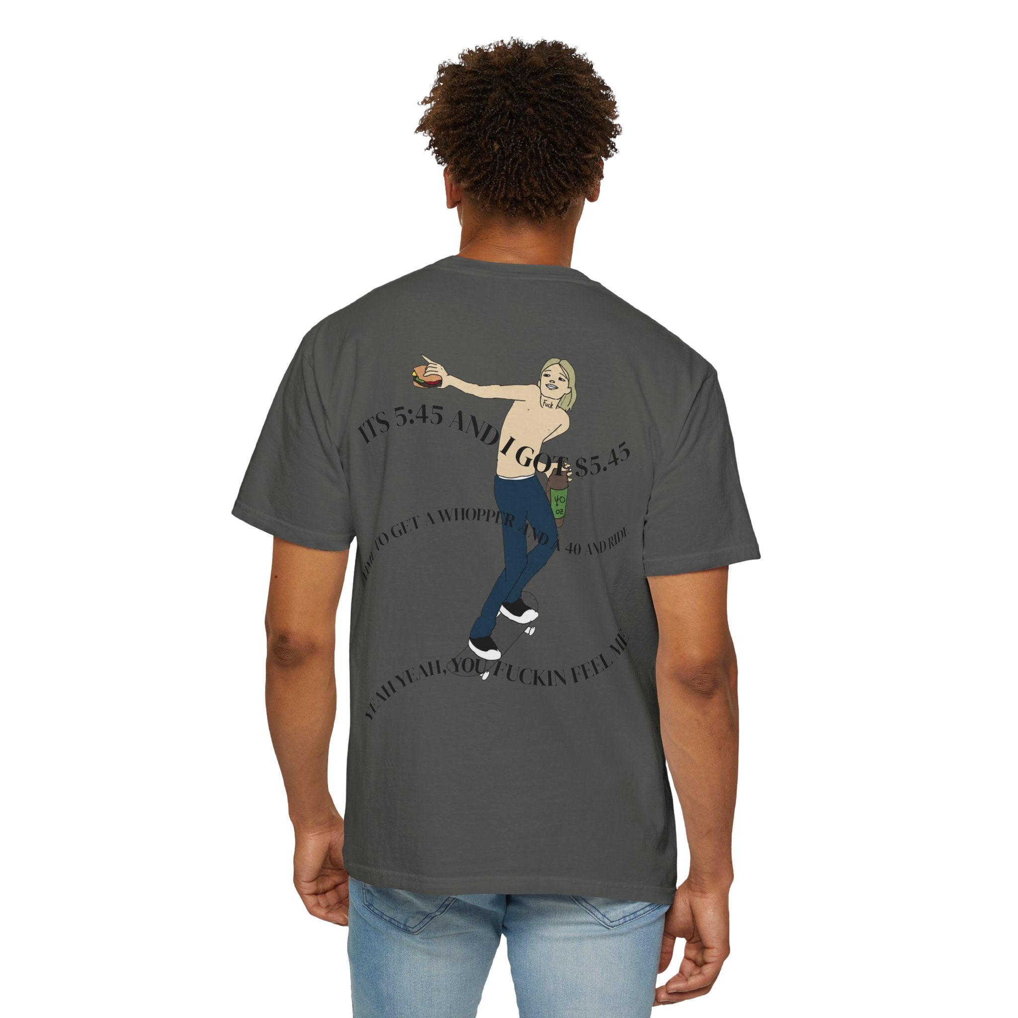 Skate Punk T-Shirt — "Nuke Vail" Graphic Tee Featuring Saint Queeblo