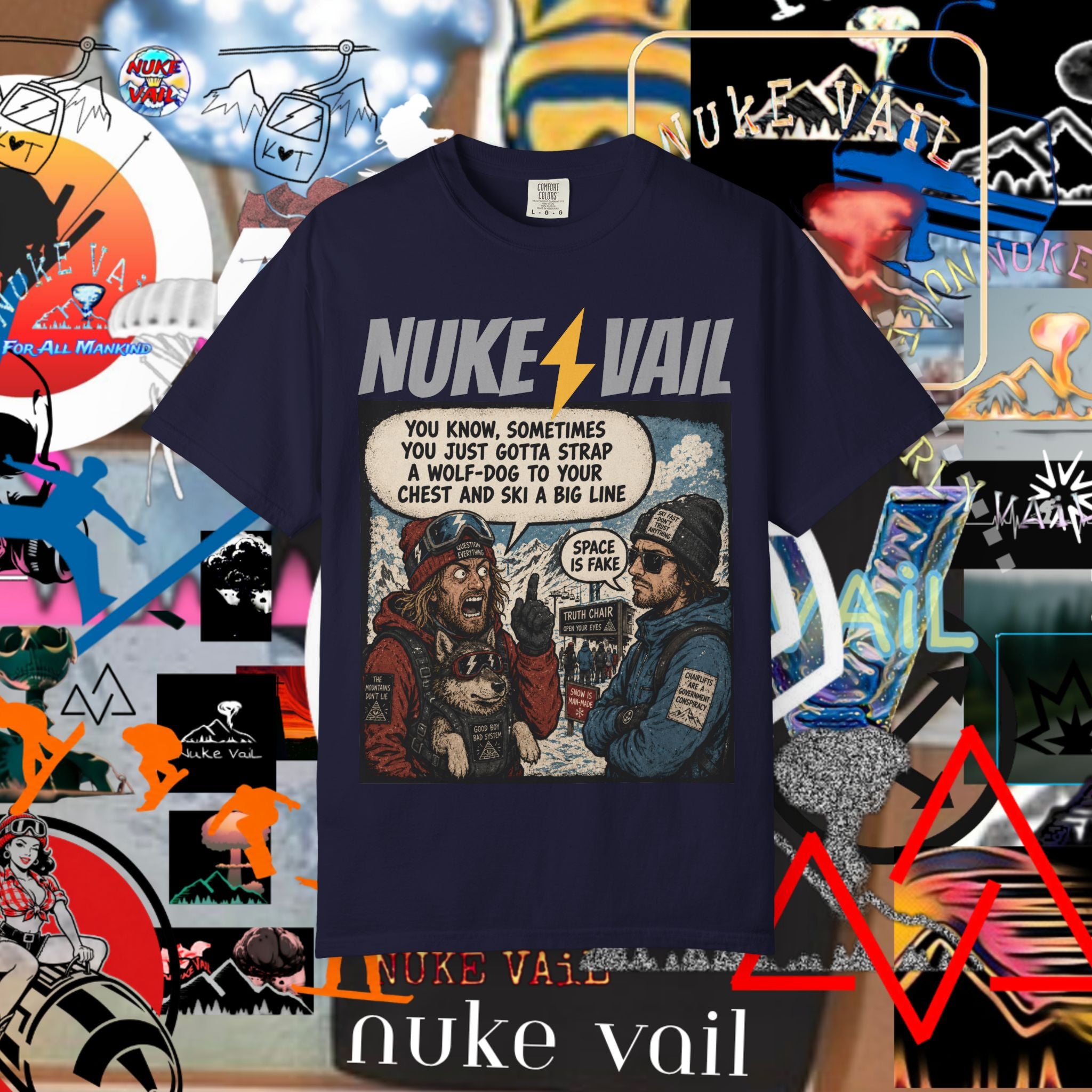 NUKE VAIL - BALLARD OF WOLF-MAN-DOG - SPACE IS FAKE