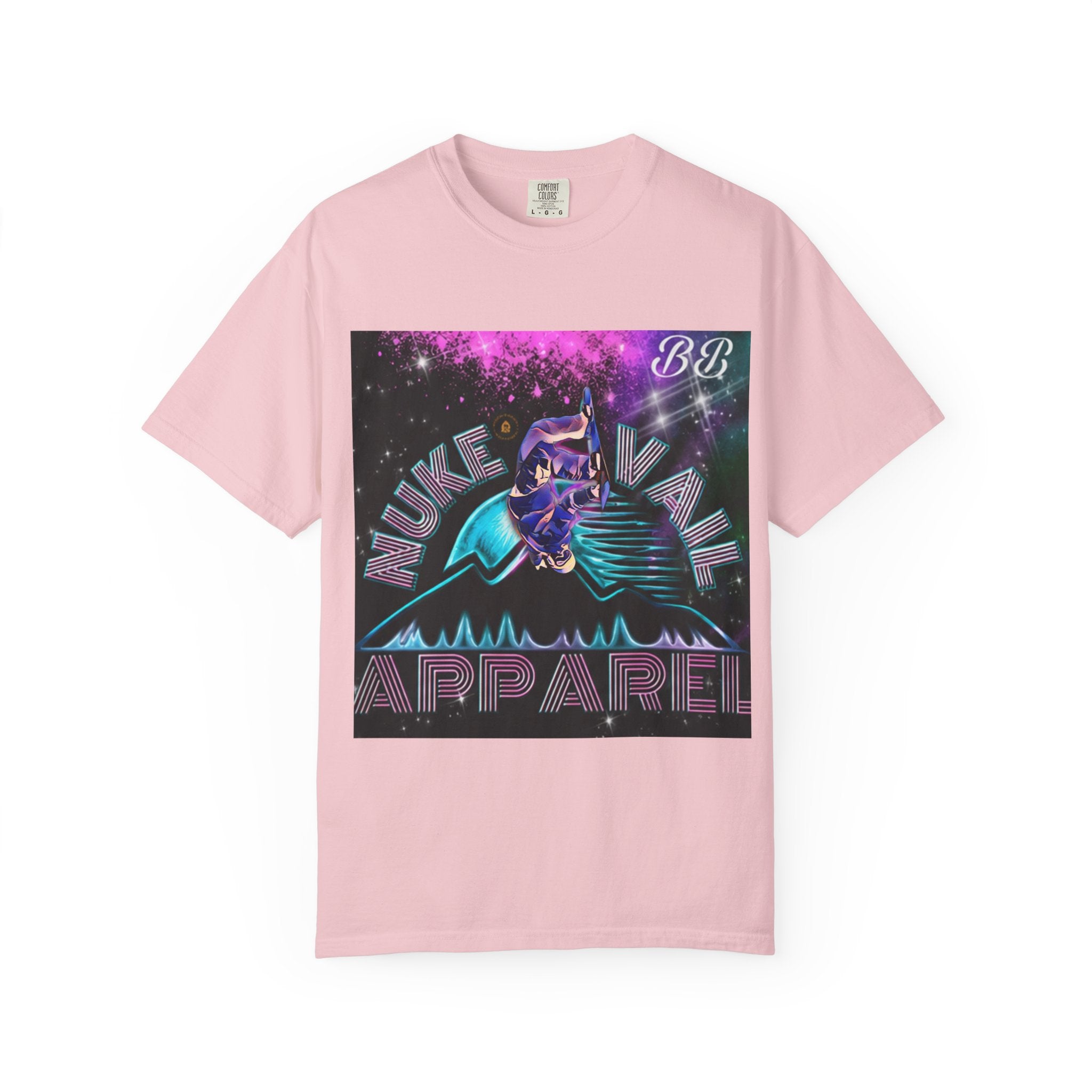 Nuke Vail Retro Vaporwave Ski Tee