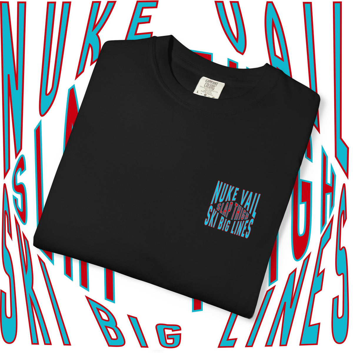 nuke vail - ski and snowboard shirt - kapow!