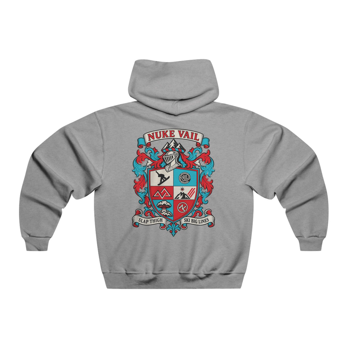 Nuke Vail Family Crest - NUBLEND Hoodie