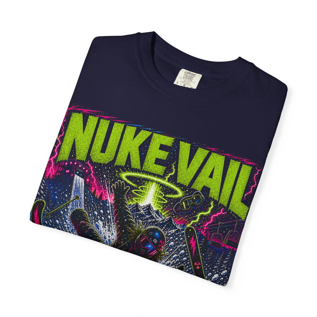 T-Shirt — "Nuke Vail" Big Air Dave Ski Graphic Tee