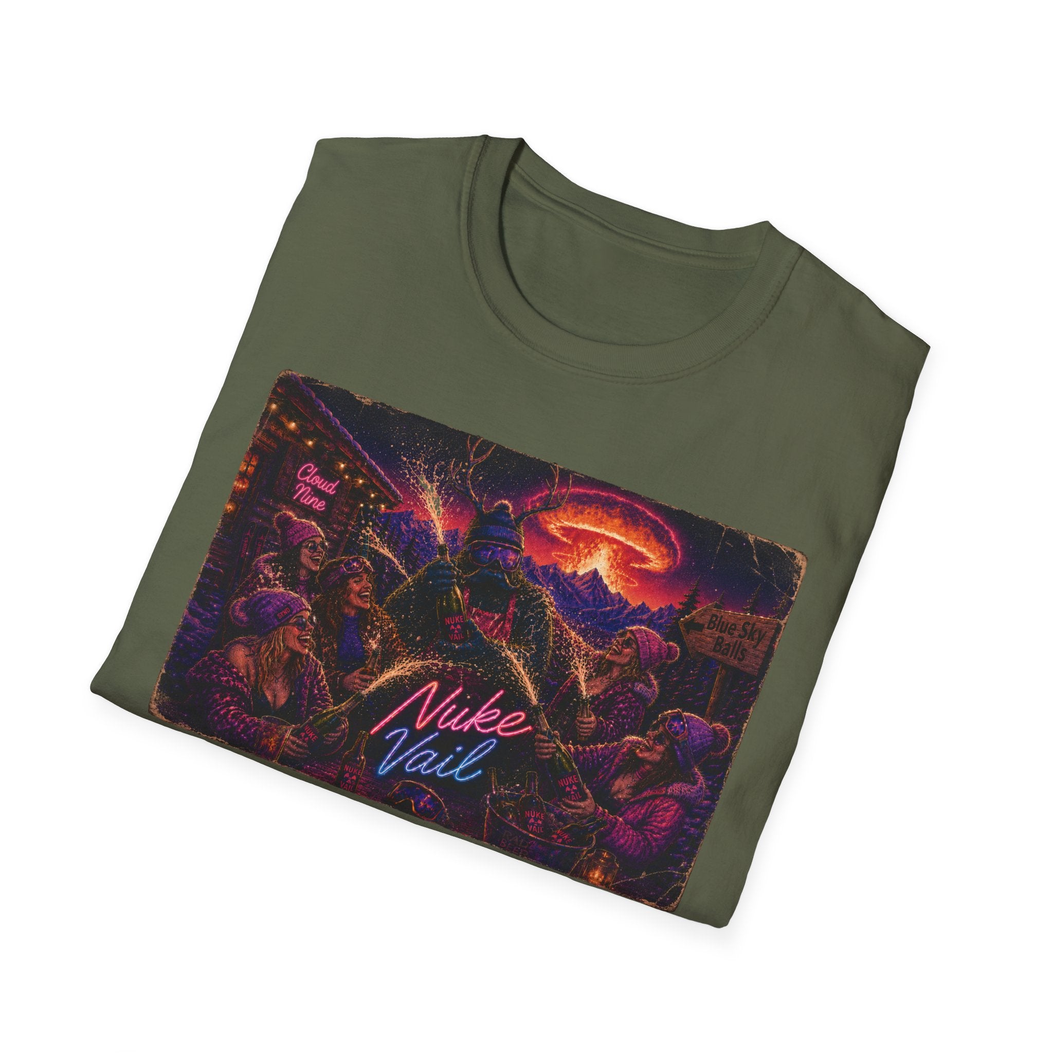 Nuke Vail Apparel - Cloud 9 - Blue Sky Balls