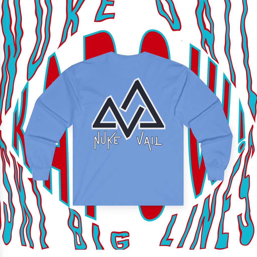 Unisex Nuke Vail Star Logo Ultra Cotton Long Sleeve Tee shirt