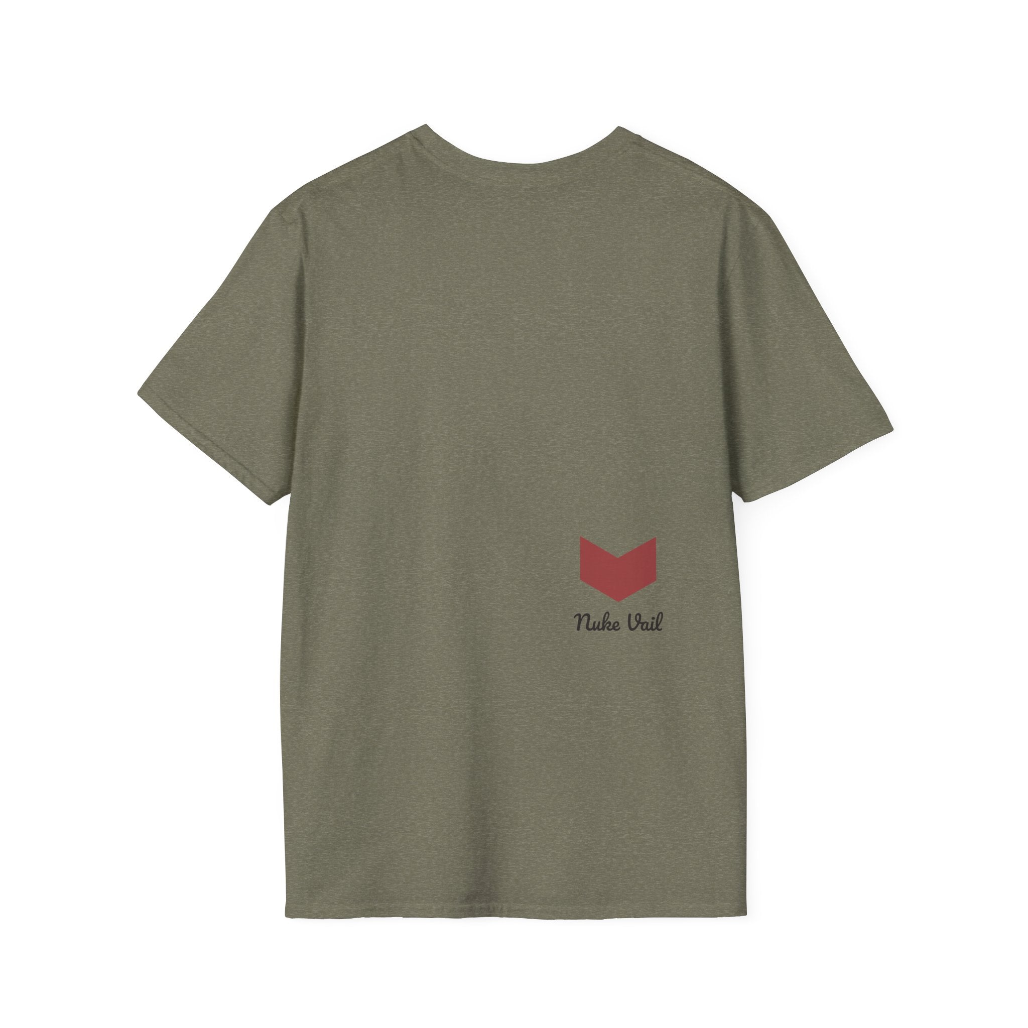 Nuke Vail Classic Snowboard Tee -- Unisex Softstyle T-Shirt