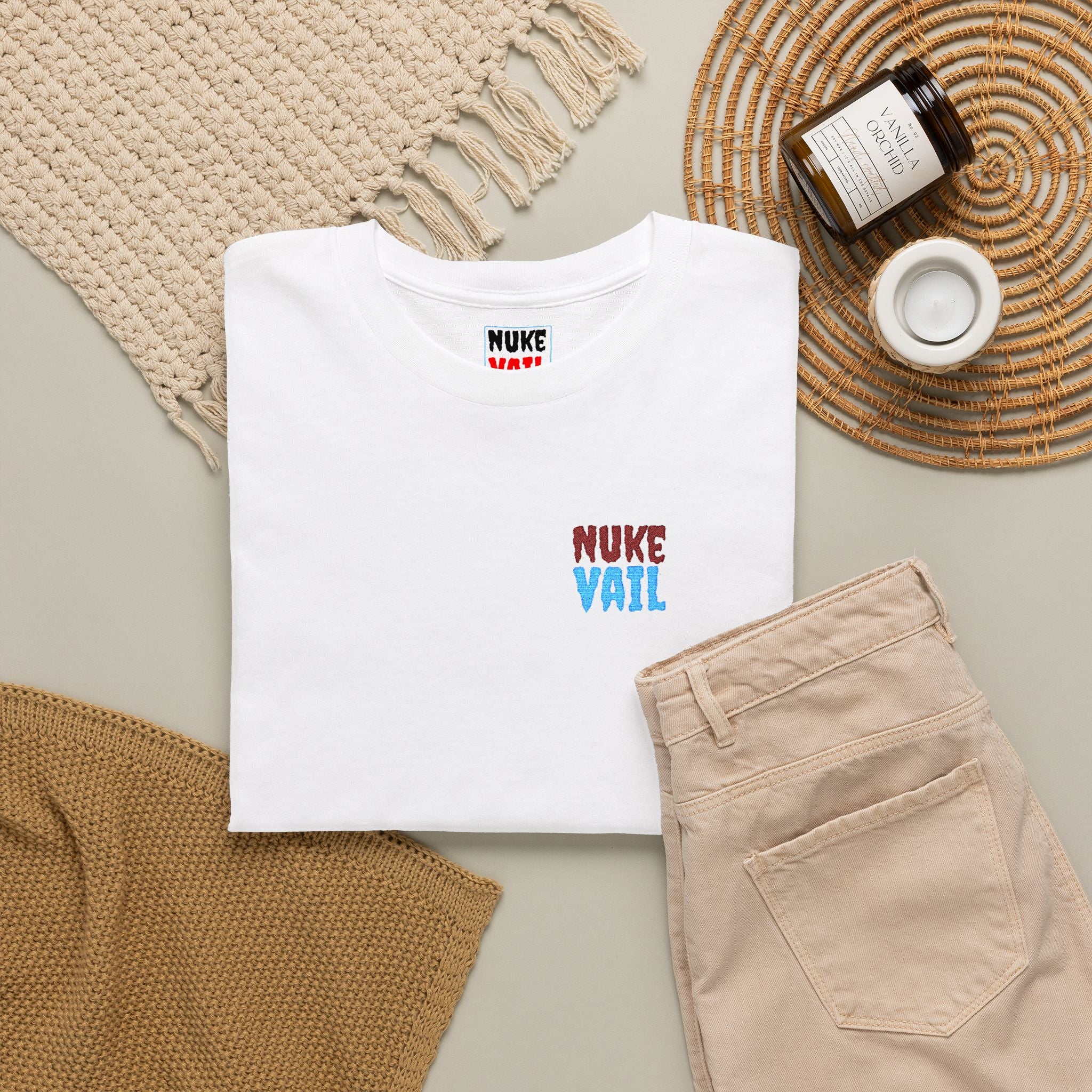 Nuke Vail Embroidered Graphic Tee