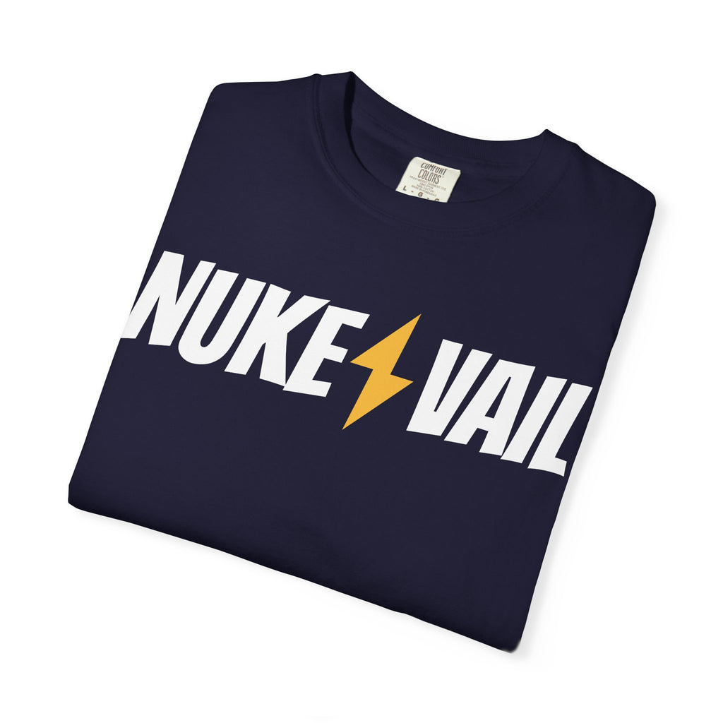 Skate Punk T-Shirt — "Nuke Vail" Graphic Tee Featuring Saint Queeblo