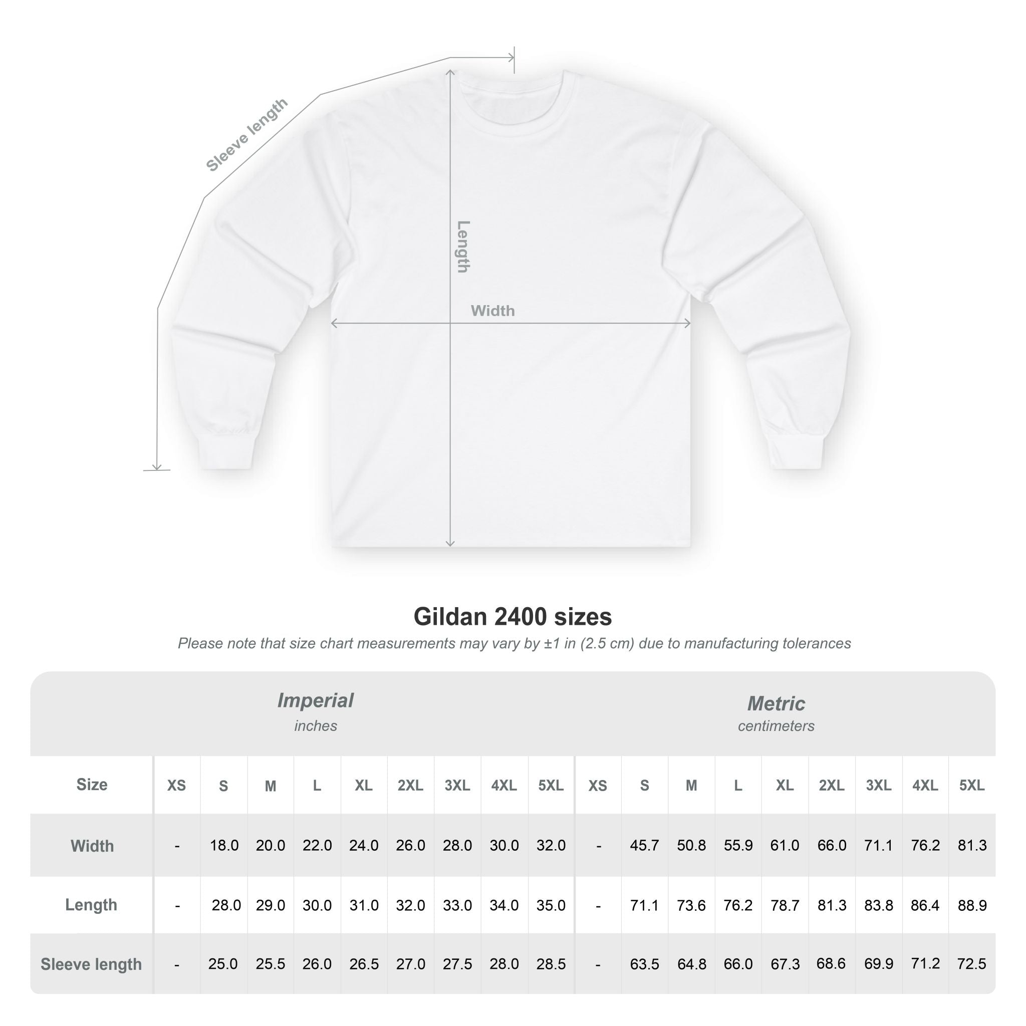 Nuke Vail Retro Chest Logo Long Sleeve Tee
