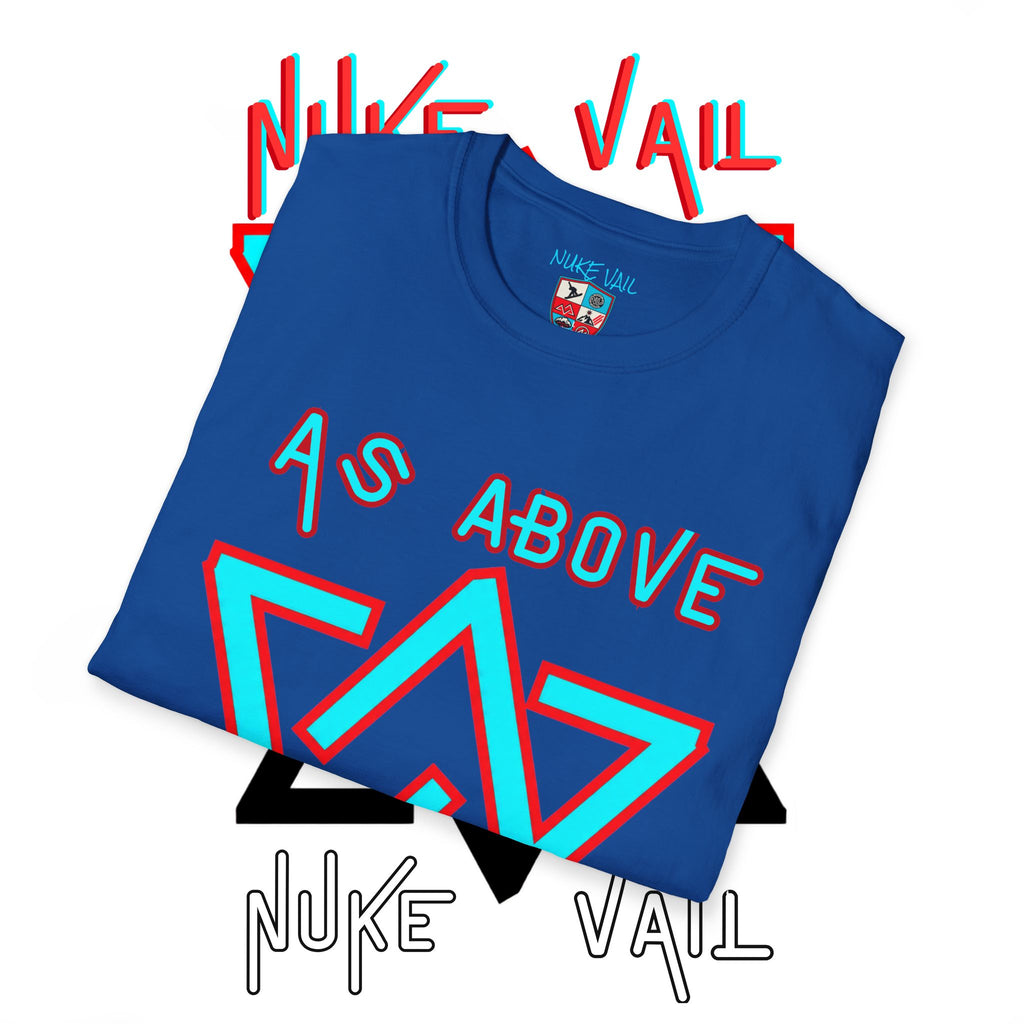 NUKE VAIL - THE ALCHEMIST - AS ABOVE SO BELOW TEE SHIRT
