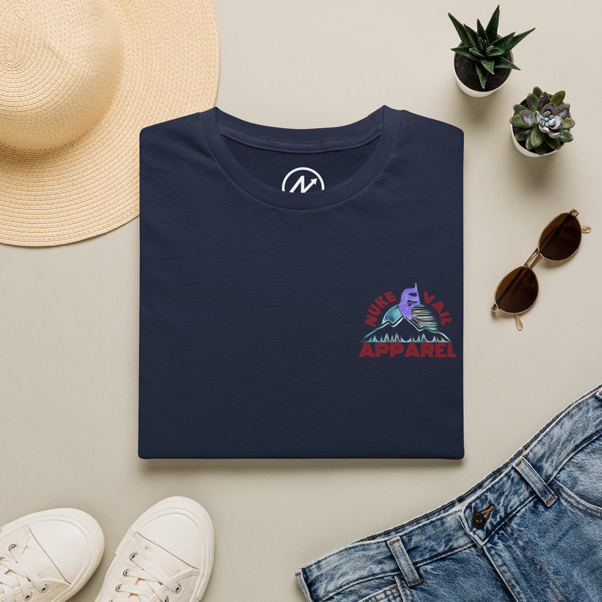 Nuke Vail Retro Sunset T-Shirt