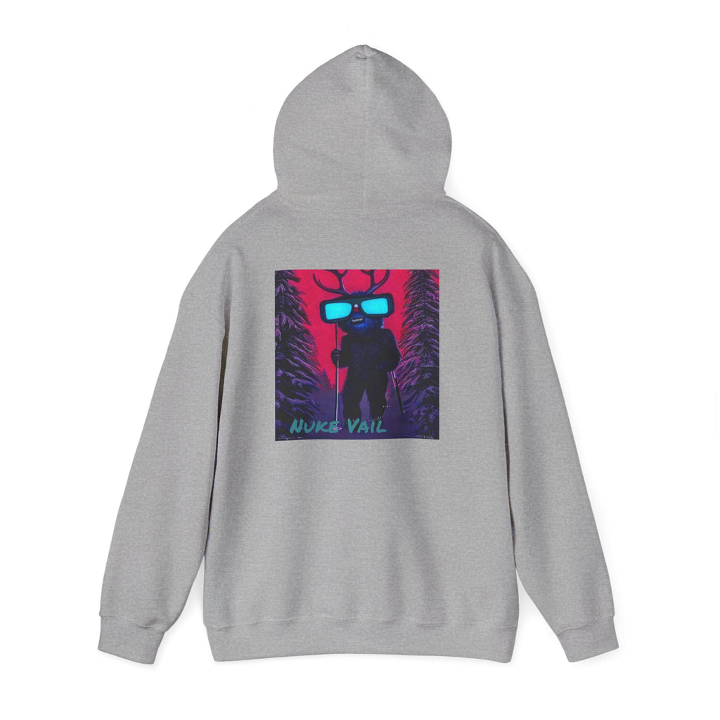 The Aftermath Hoodie - Retro Nuke Vail Ski Graphic