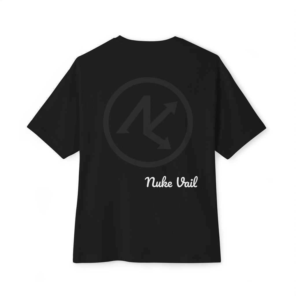 Nuke Vail Logo Tee — Oversized Boxy Short-Sleeve T-Shirt