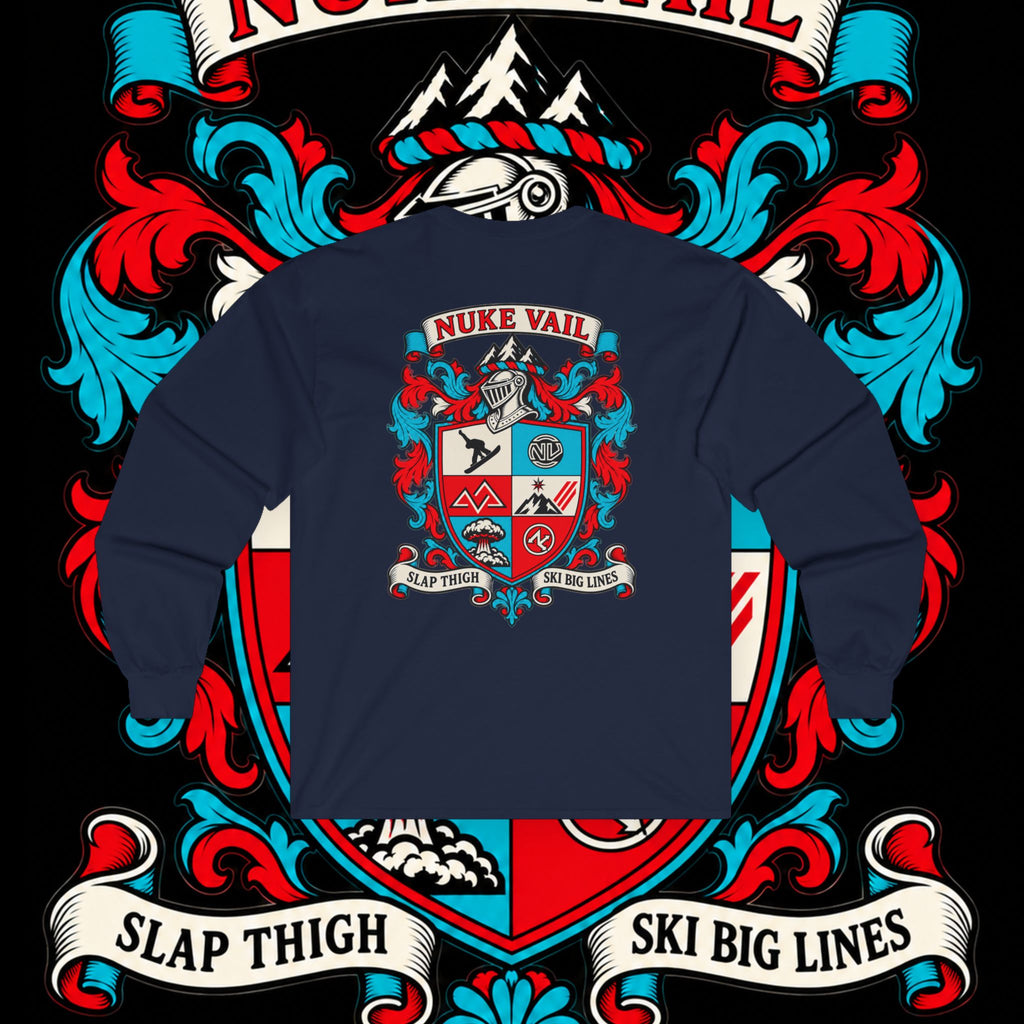 Long Sleeve Tee — Nuke Vail Crest Graphic