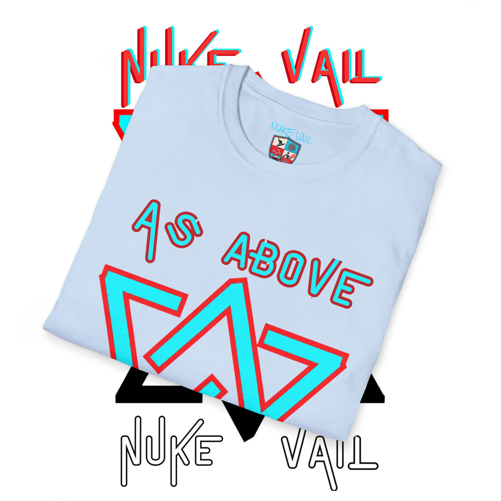 NUKE VAIL - THE ALCHEMIST - AS ABOVE SO BELOW TEE SHIRT