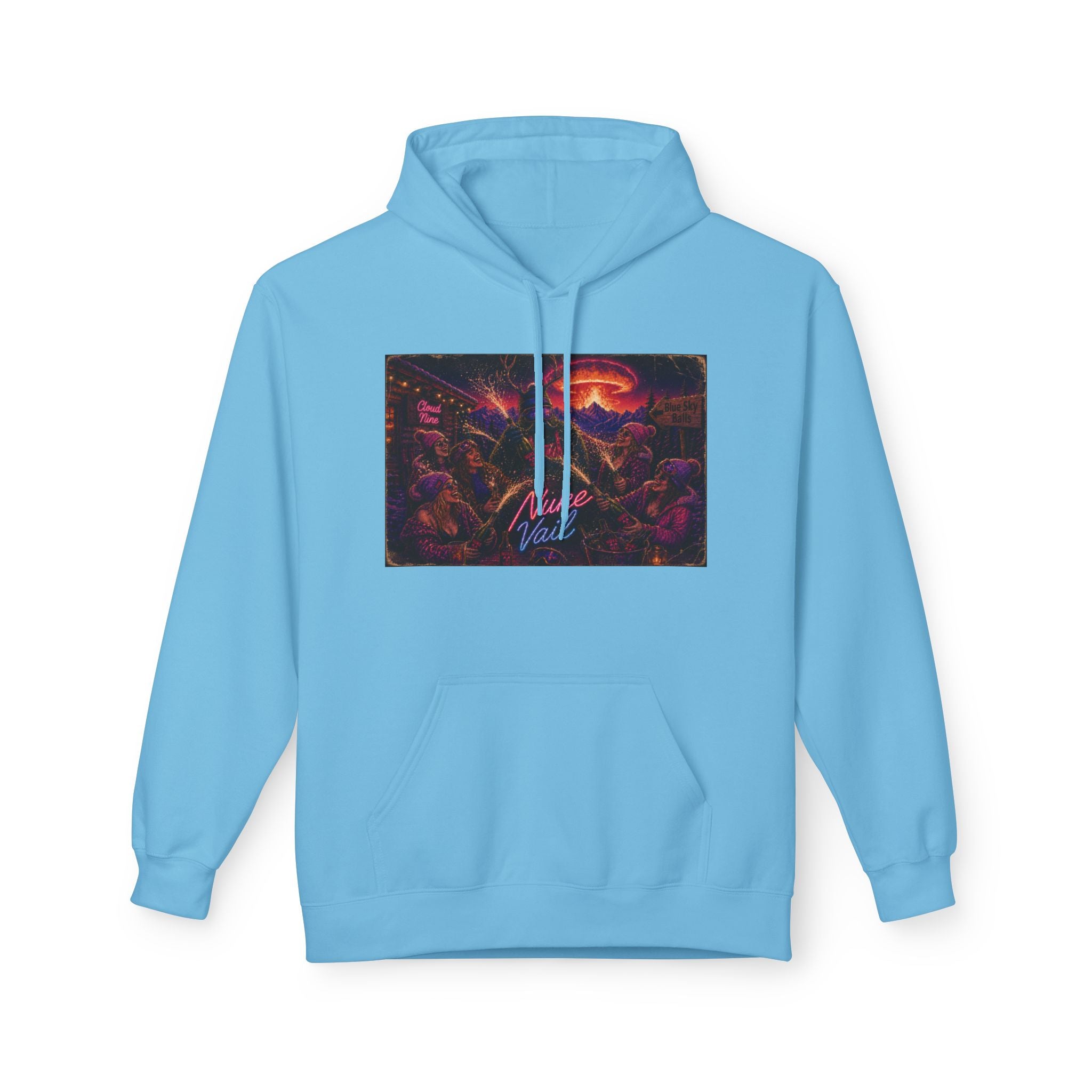 Nuke Vail Retro Cyberpunk Hoodie
