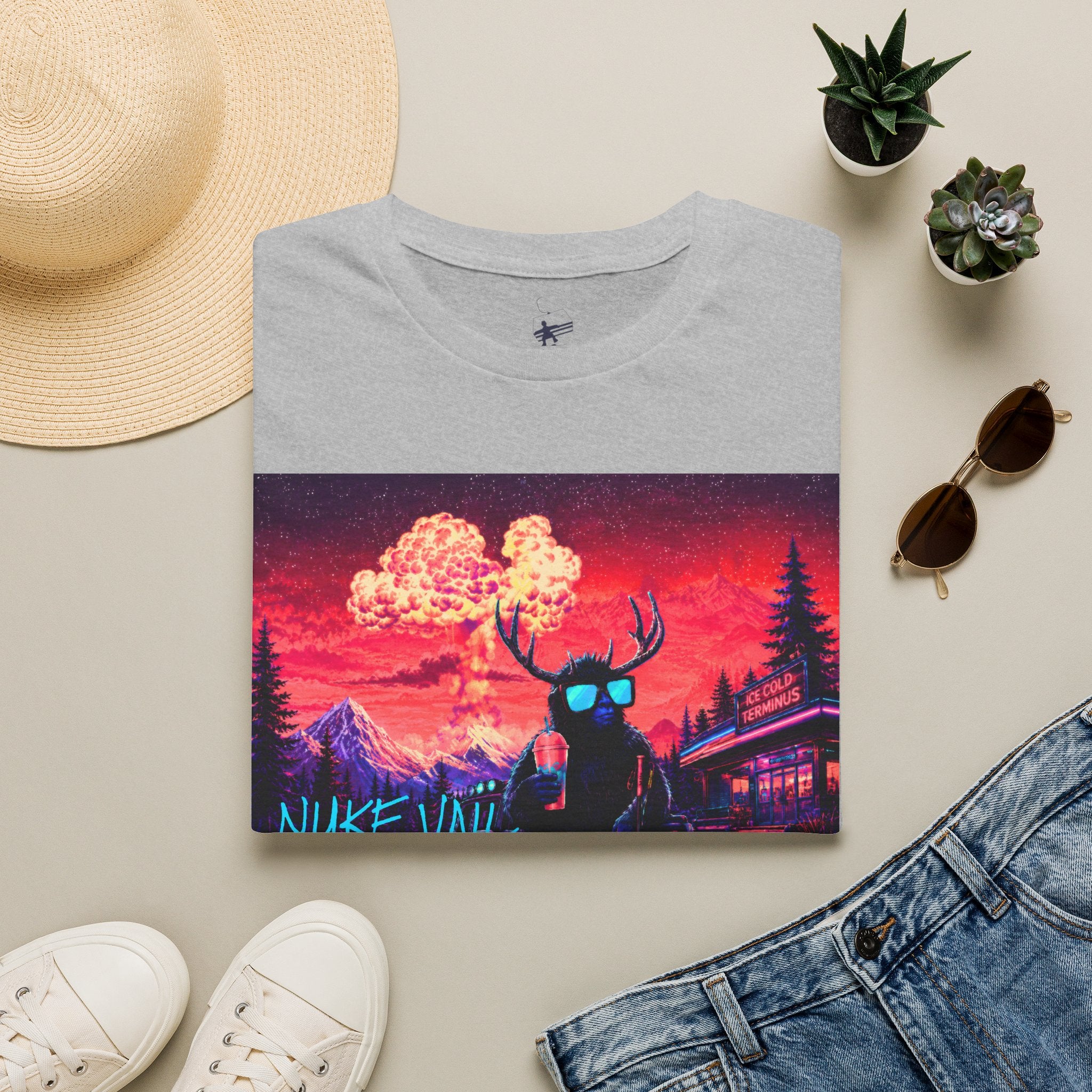 NUKE VAIL - RETRO GRAPHIC TEE - slushy