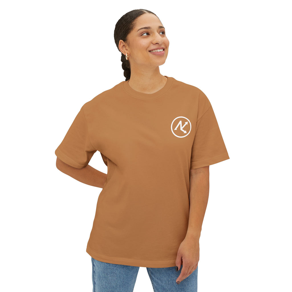 Nuke Vail Logo Tee — Oversized Boxy Short-Sleeve T-Shirt