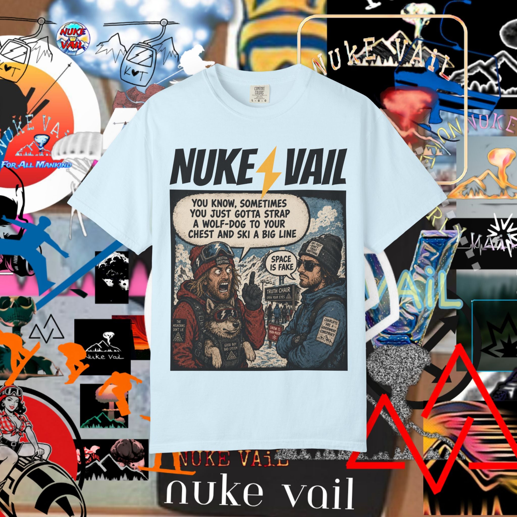 NUKE VAIL - BALLARD OF WOLF-MAN-DOG - SPACE IS FAKE