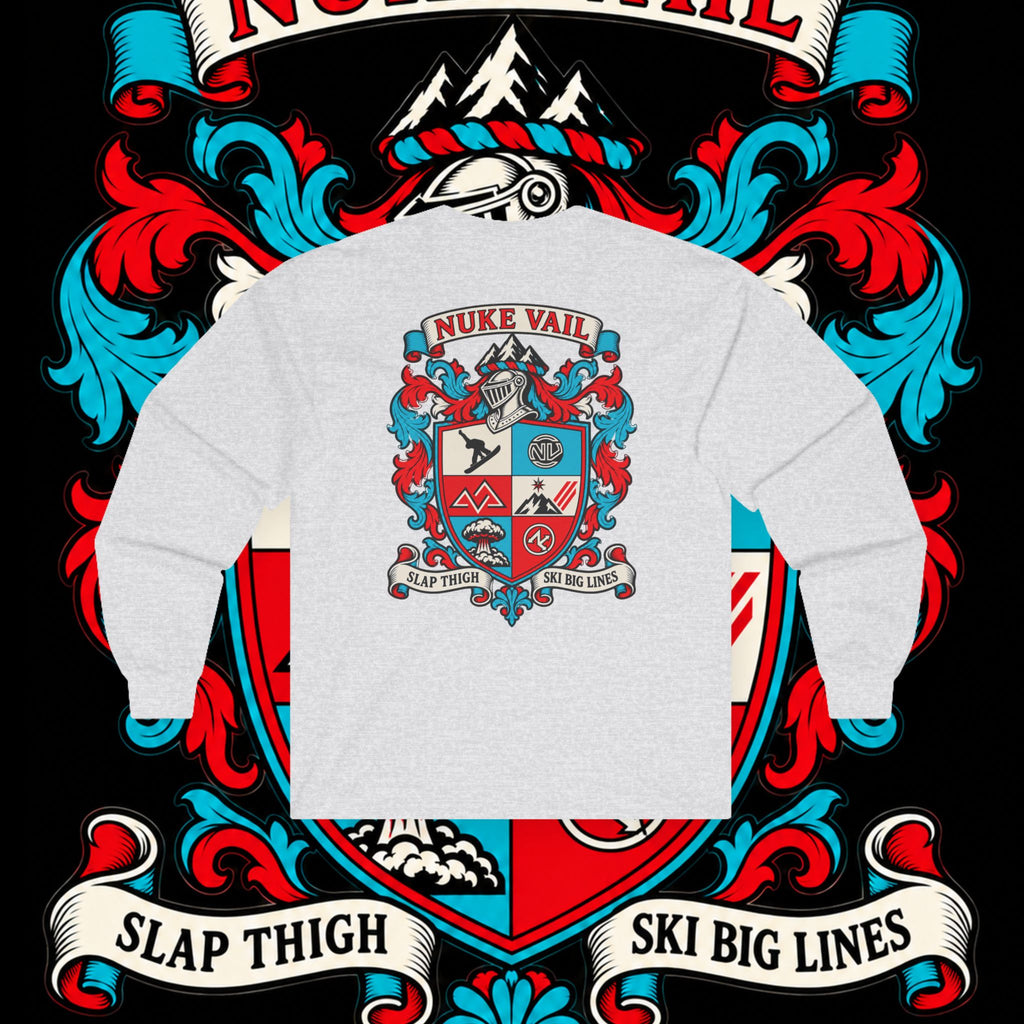 Long Sleeve Tee — Nuke Vail Crest Graphic