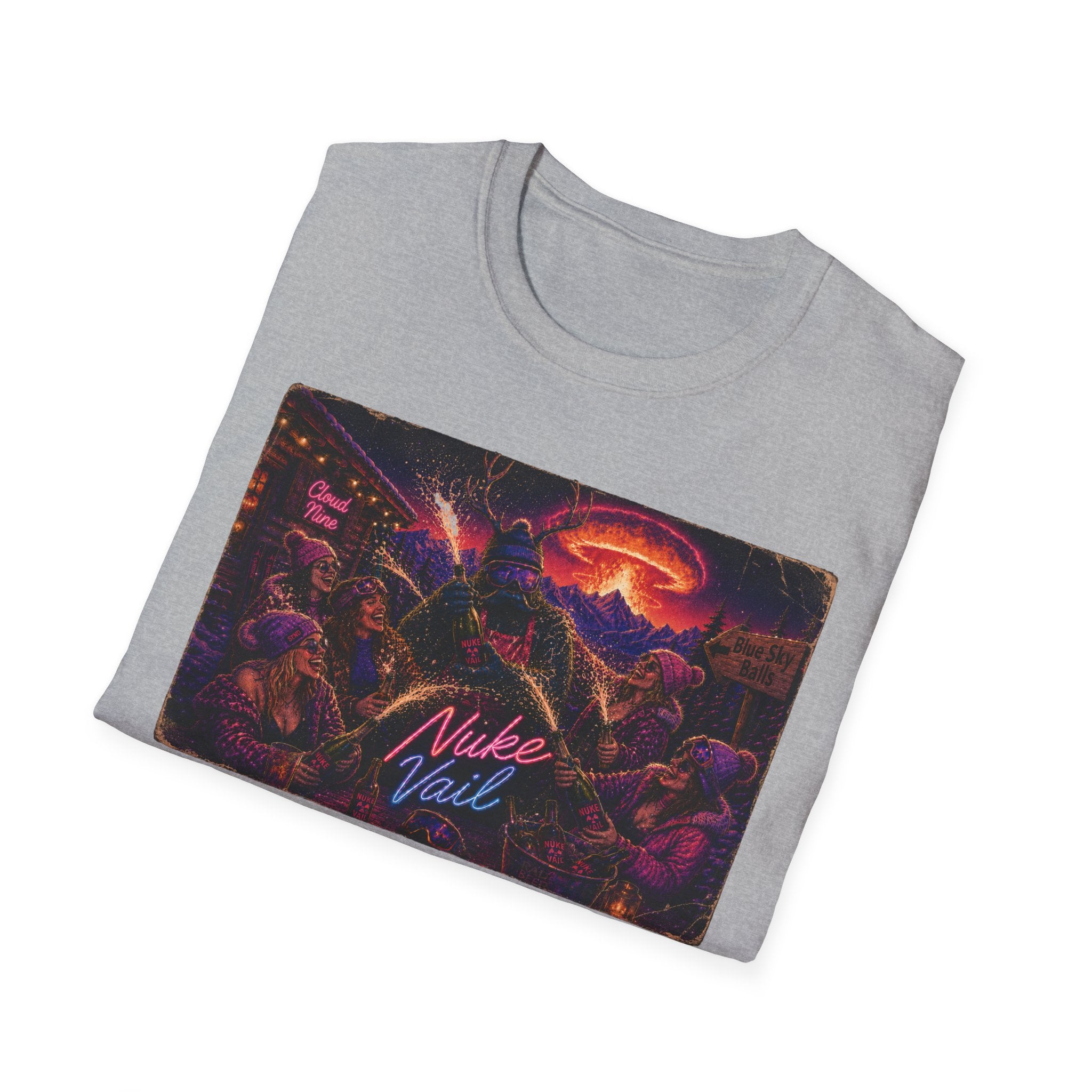 Nuke Vail Apparel - Cloud 9 - Blue Sky Balls