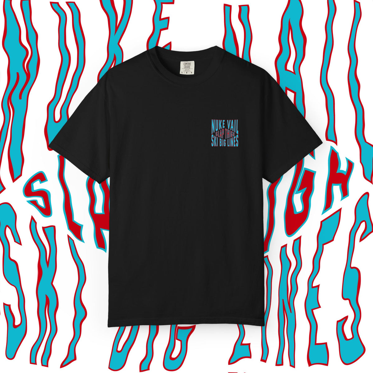 nuke vail - ski and snowboard shirt - kapow!