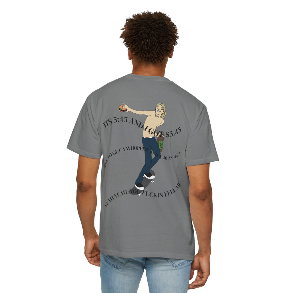 Skate Punk T-Shirt — "Nuke Vail" Graphic Tee Featuring Saint Queeblo