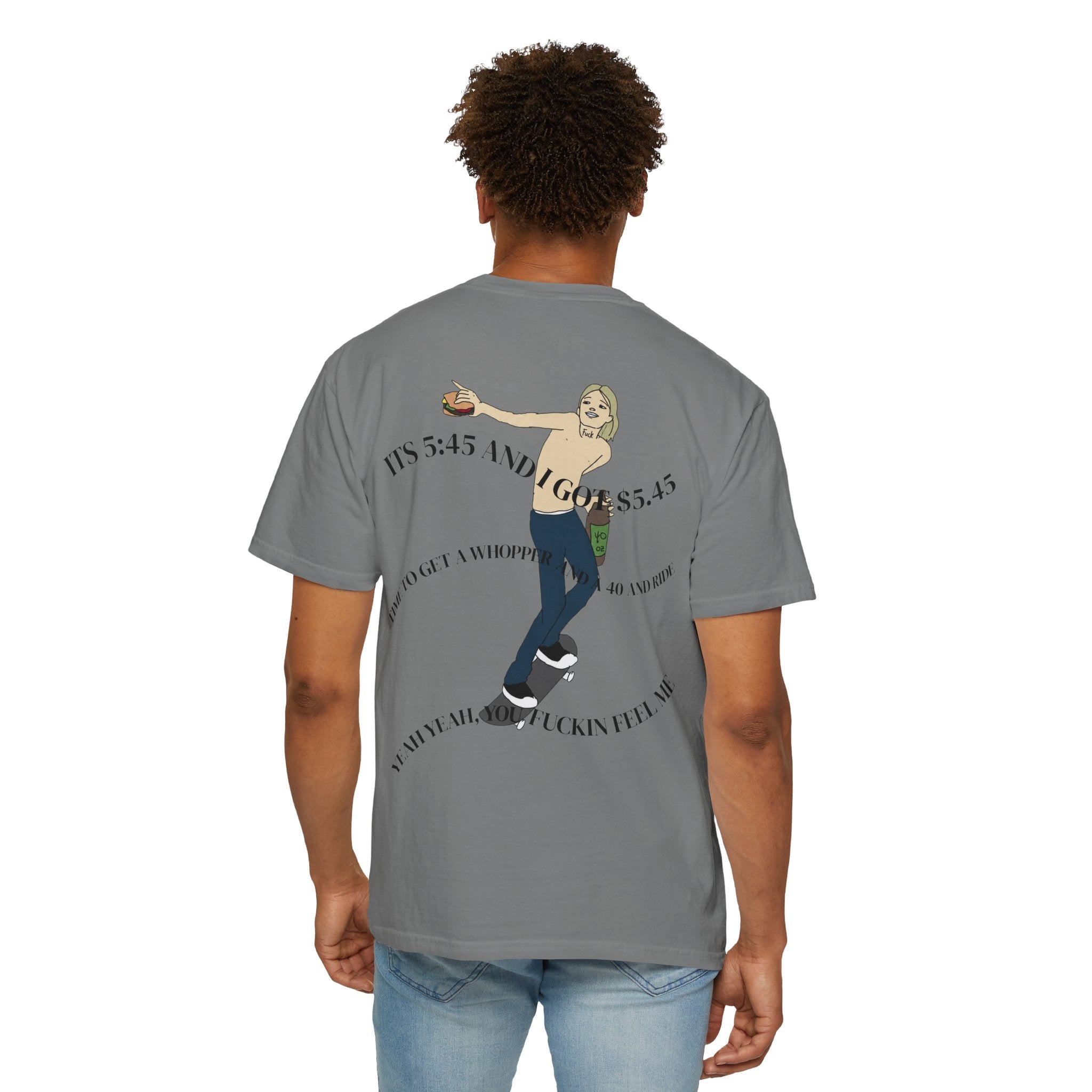 Skate Punk T-Shirt — "Nuke Vail" Graphic Tee Featuring Saint Queeblo