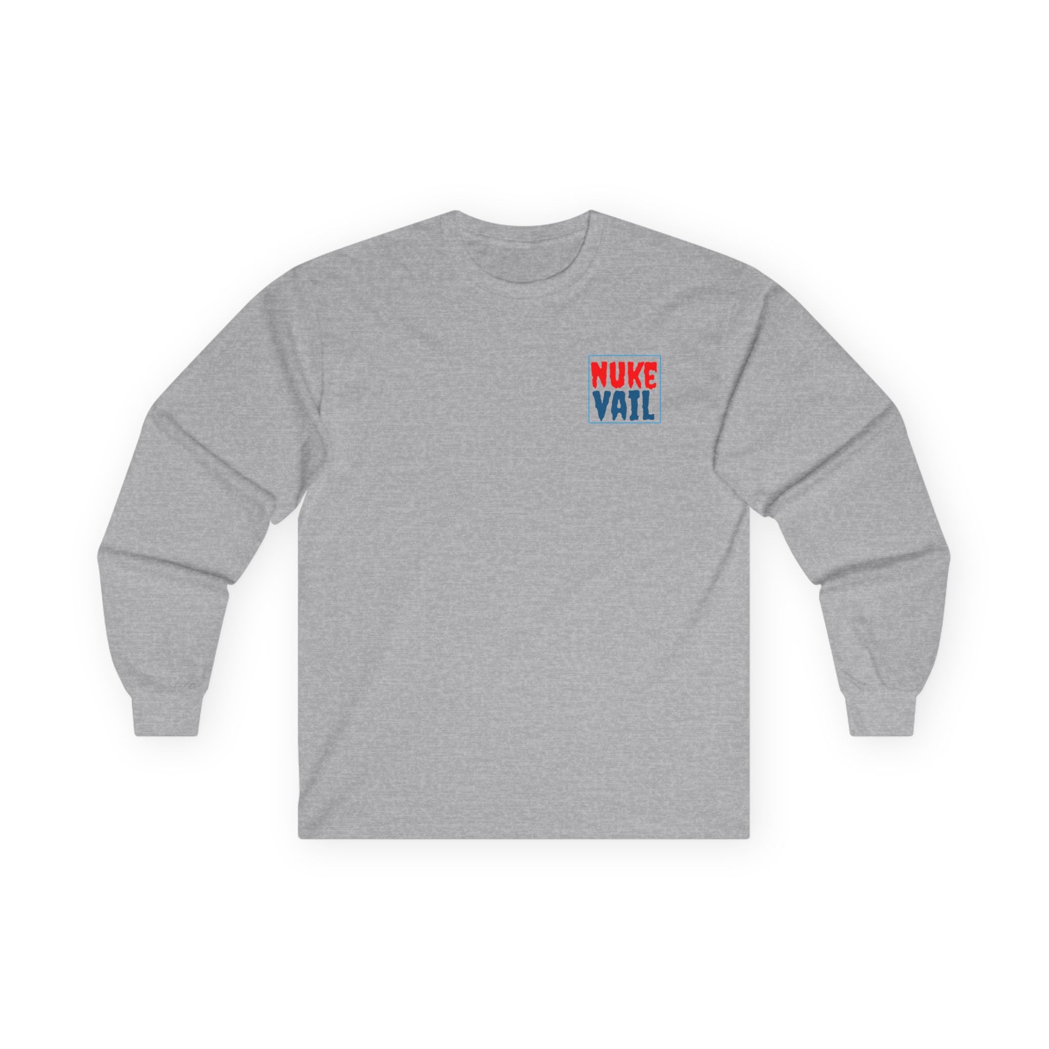 Nuke Vail Retro Chest Logo Long Sleeve Tee