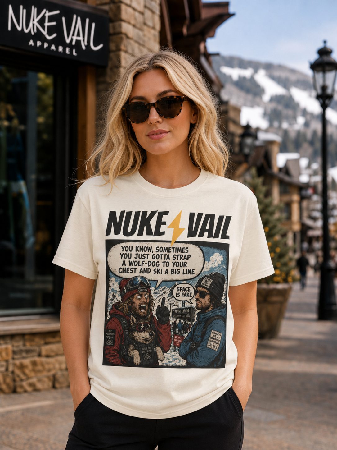 NUKE VAIL - BALLARD OF WOLF-MAN-DOG - SPACE IS FAKE